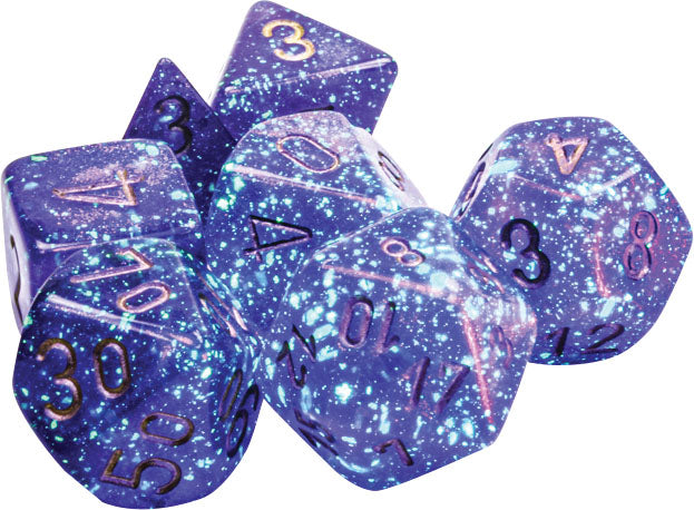 Chessex Borealis Series Polyhedral Dice Sets