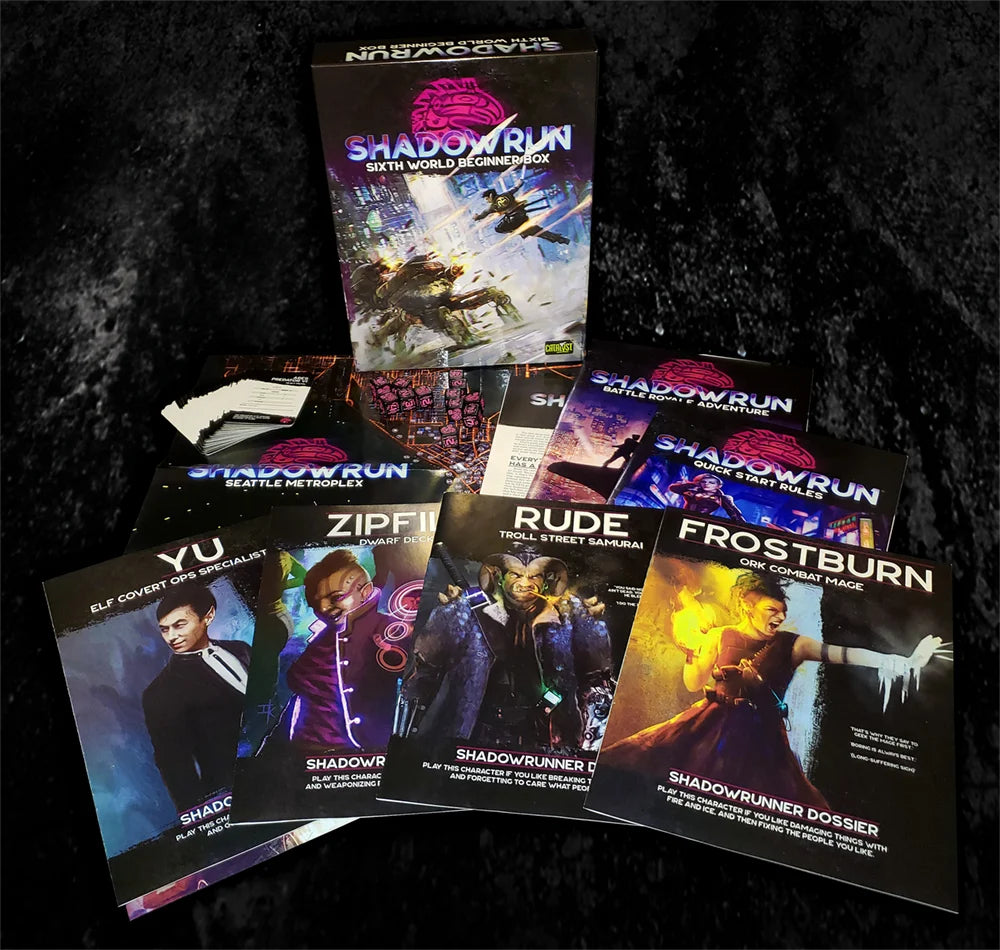 Shadowrun, 6e: Beginner Box