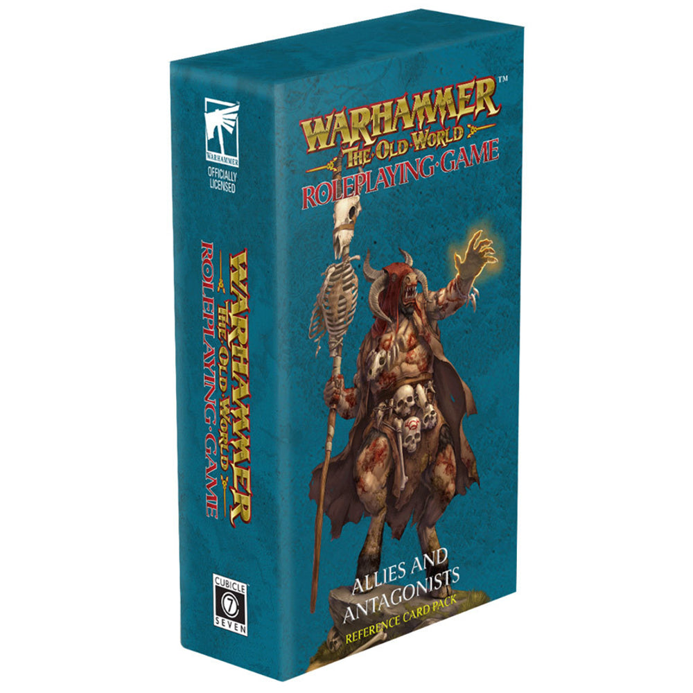 Warhammer: The Old World RPG - Allies & Antagonists Reference Card Pack - Brazos Valley Hobby & Games