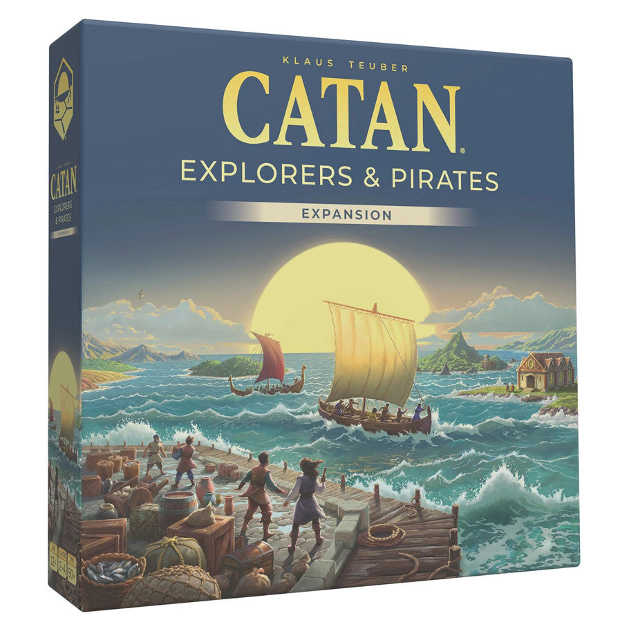 CATAN: Explorers & Pirates Expansion 6th Edition - Brazos Valley Hobby & Games