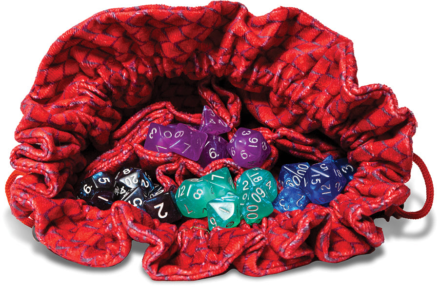 Velvet Compartment Dice Bags - Brazos Valley Hobby & Games