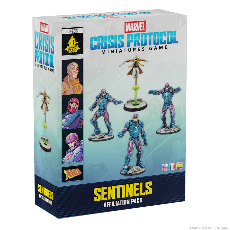 Marvel: Crisis Protocol - Sentinels Affiliation Pack - Brazos Valley Hobby & Games