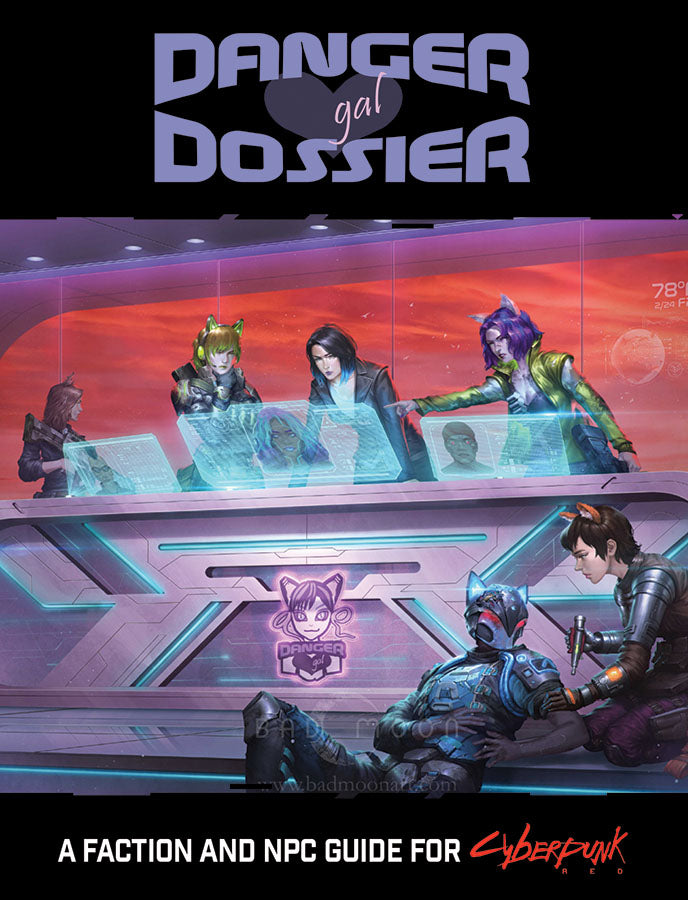 Cyberpunk RED: Danger Gal Dossier - Brazos Valley Hobby & Games