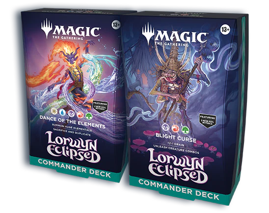 Lorwyn Eclipsed Commander Decks - Brazos Valley Hobby & Games