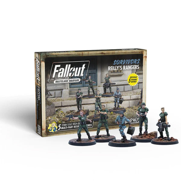 Fallout: Wasteland Warfare - Survivors: Reilly's Rangers - Brazos Valley Hobby & Games