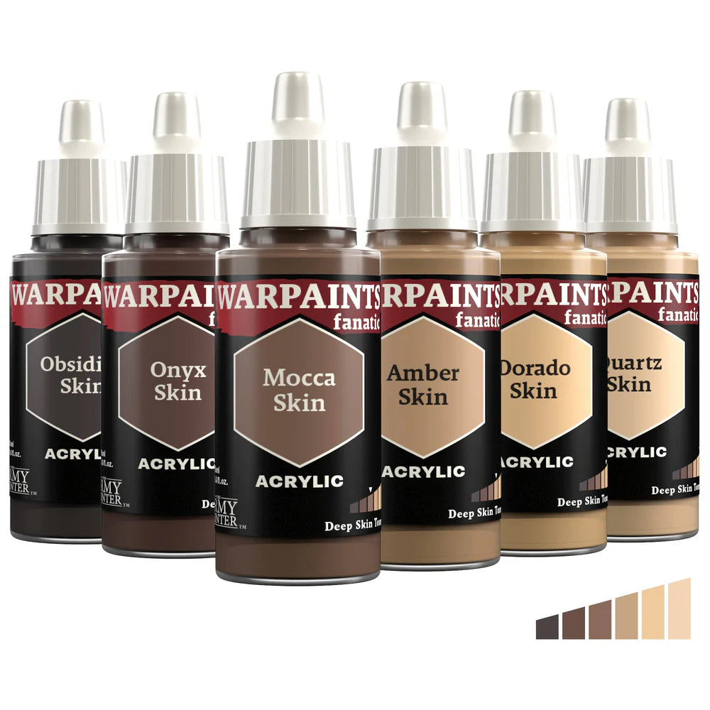The Army Painter Warpaints Fanatic - Deep Skin Tones - Brazos Valley Hobby & Games