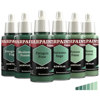 The Army Painter Warpaints Fanatic - Desaturated Cool Greens - Brazos Valley Hobby & Games