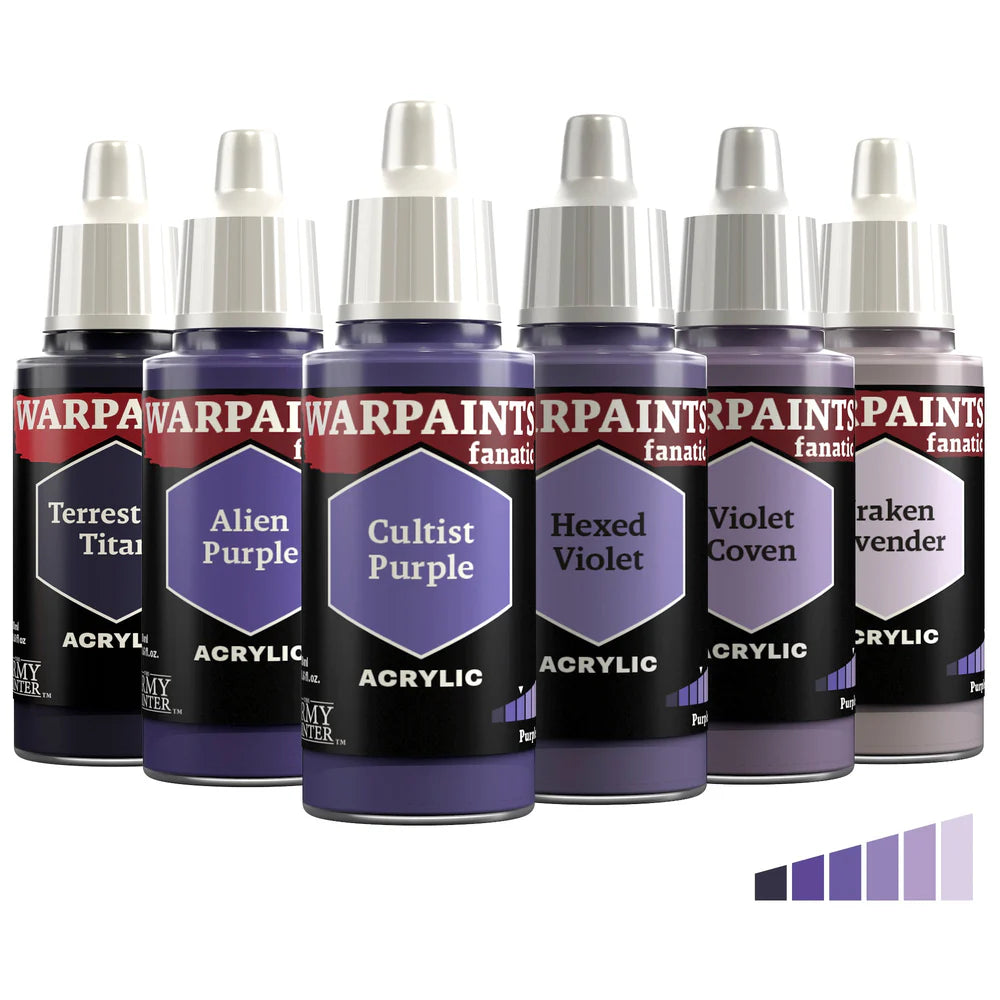The Army Painter Warpaints Fanatic - Purples - Brazos Valley Hobby & Games