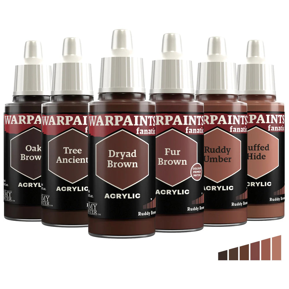 The Army Painter Warpaints Fanatic - Ruddy Browns - Brazos Valley Hobby & Games