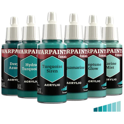 The Army Painter Warpaints Fanatic - Turquoises - Brazos Valley Hobby & Games