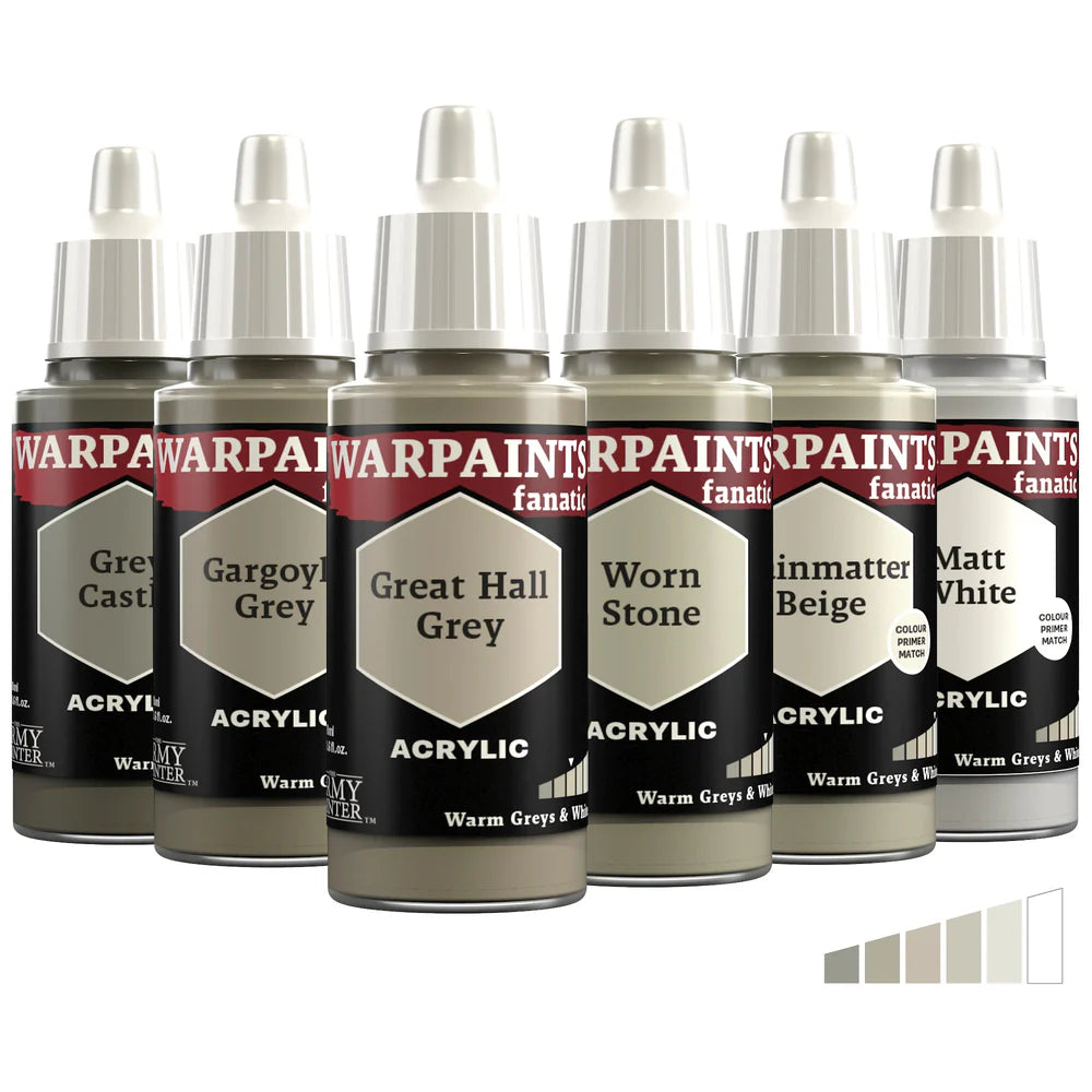 The Army Painter Warpaints Fanatic - Warm Greys & Whites - Brazos Valley Hobby & Games