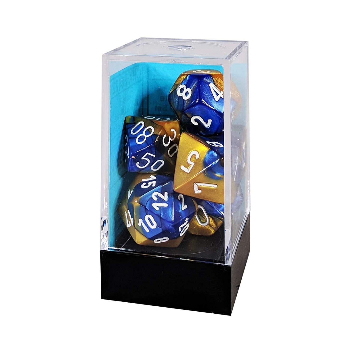 Chessex Gemini Series Polyhedral Dice Sets - Brazos Valley Hobby & Games