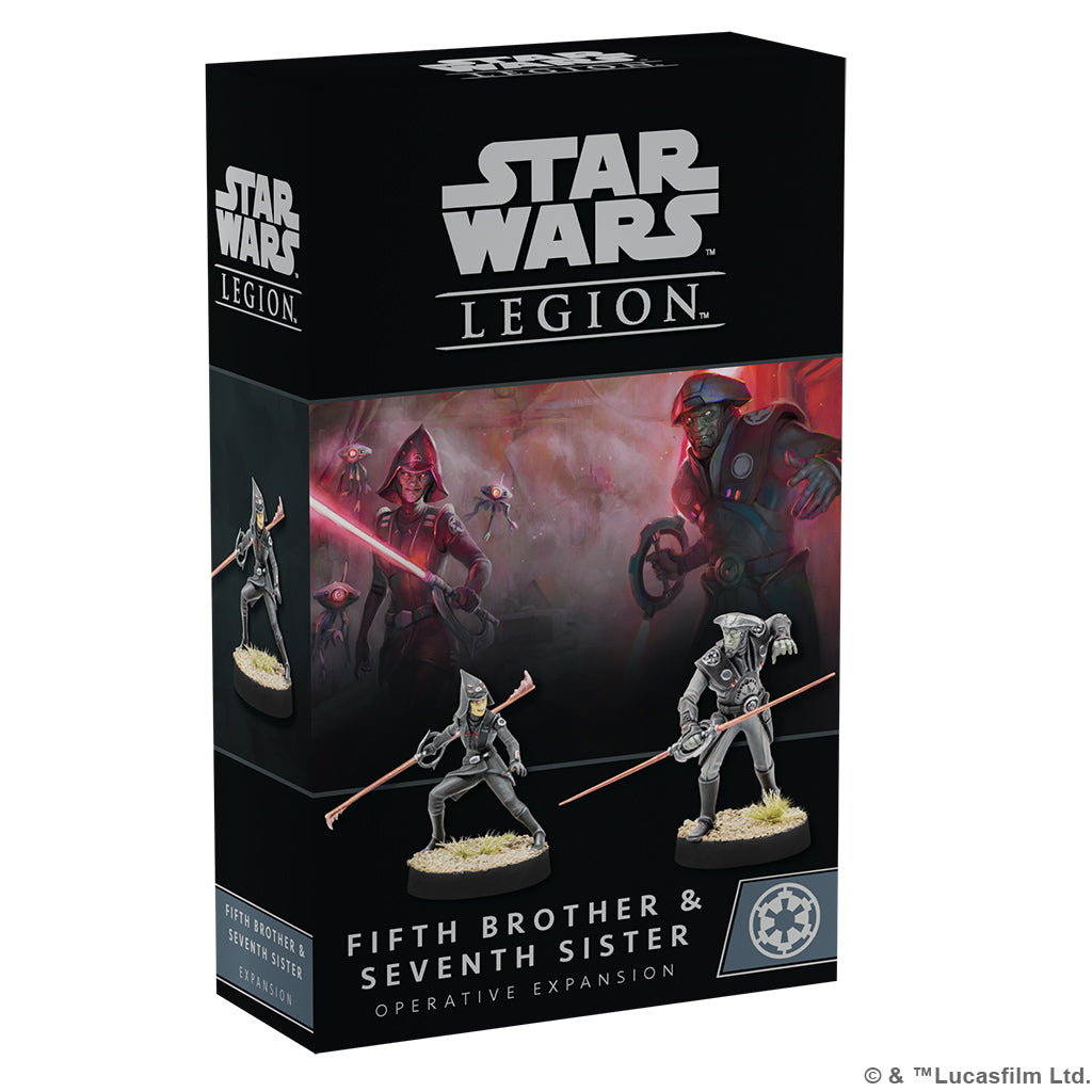 Star Wars: Legion - Fifth Brother & Seventh Sister Operative Expansion - Brazos Valley Hobby & Games