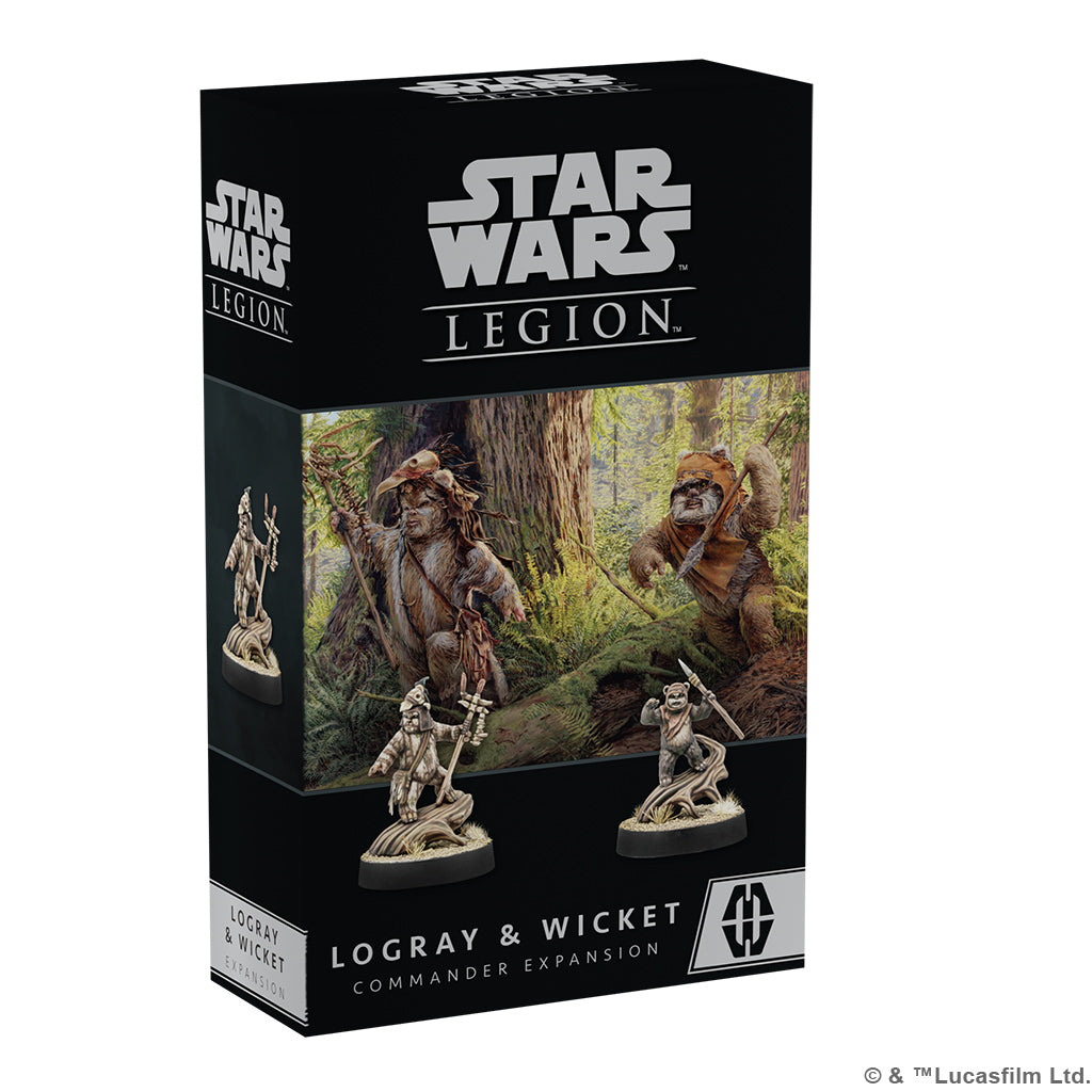 Star Wars: Legion - Logray & Wicket Commander Expansion - Brazos Valley Hobby & Games