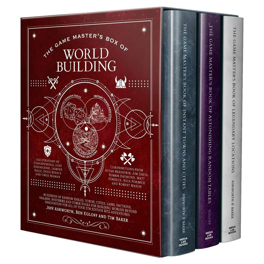 Game Master's Box of Worldbuilding - Brazos Valley Hobby & Games