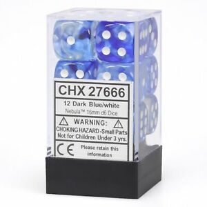 Chessex Nebula Series D6 Dice Sets - Brazos Valley Hobby & Games
