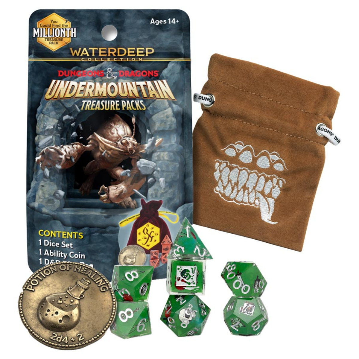 Dungeons & Dragons: Undermountain Treasure Packs - Brazos Valley Hobby & Games