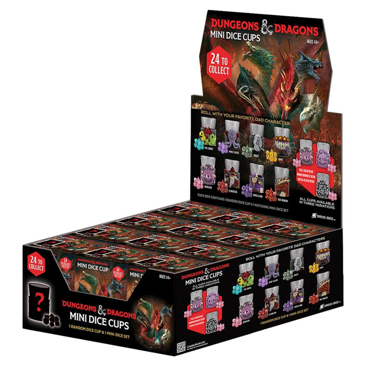 Dungeons & Dragons: Mini Dice Cups - Brazos Valley Hobby & Games