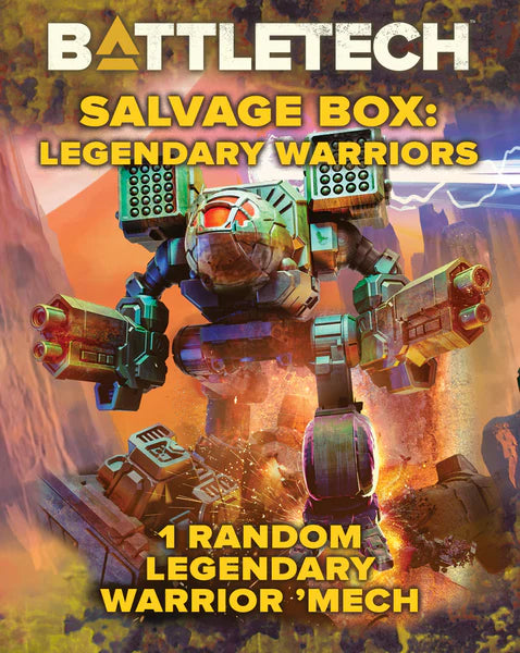 Battletech: Salvage Blind Box - Legendary Warriors - Brazos Valley Hobby & Games