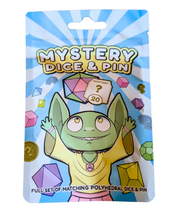 Mystery Dice Goblin - Mystery Dice & Pin - Brazos Valley Hobby & Games