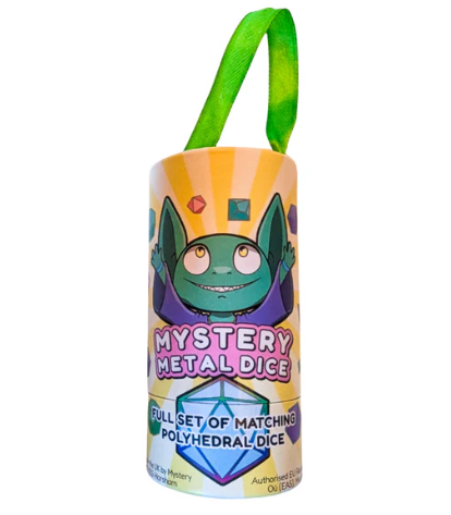 Mystery Dice Goblin - Metal Mystery Tube - Brazos Valley Hobby & Games