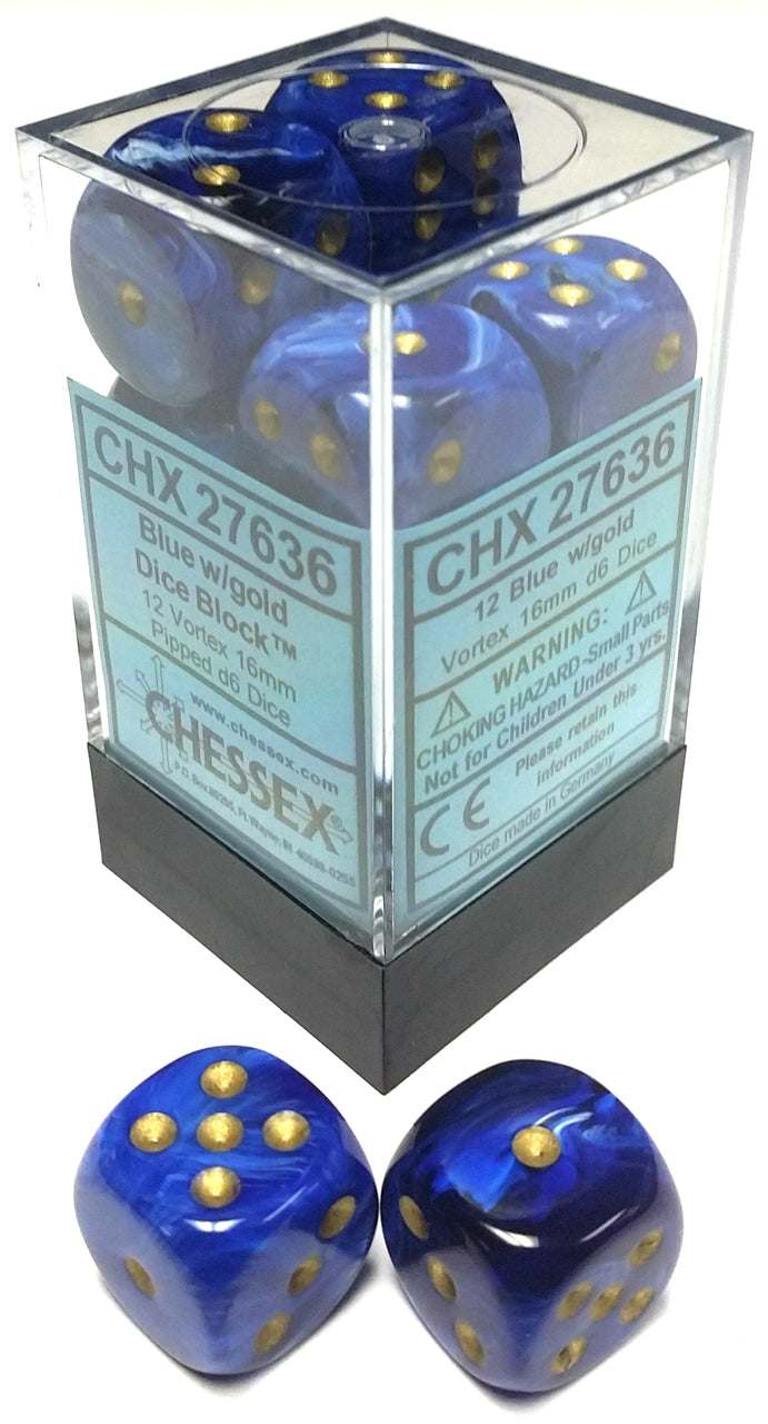 Chessex Vortex Series Polyhedral Dice Sets - Brazos Valley Hobby & Games