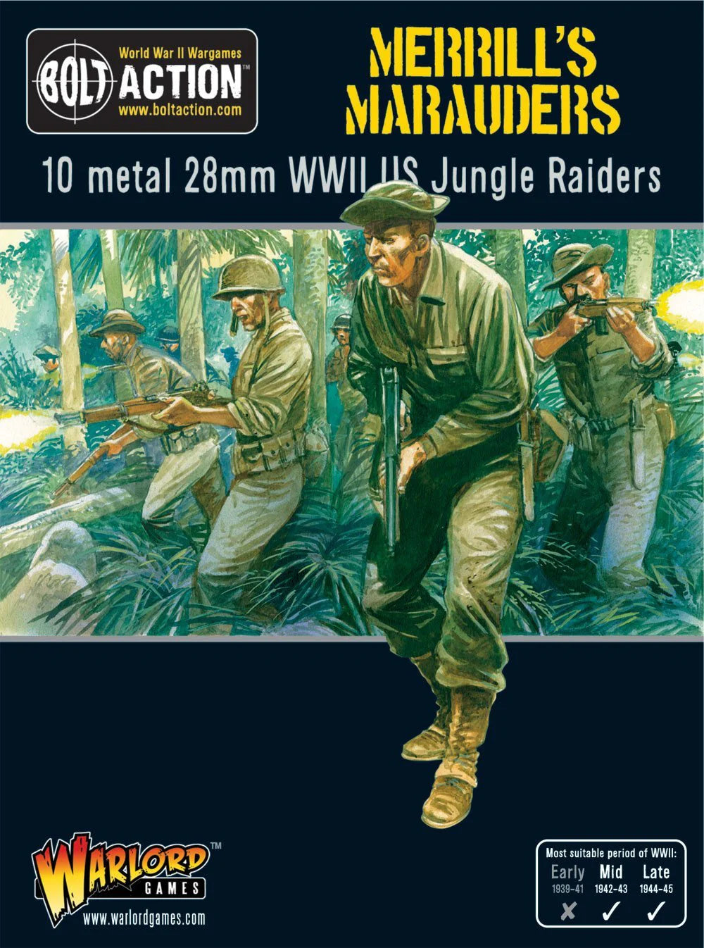 Bolt Action: US Merrill's Marauders Squad - Brazos Valley Hobby & Games