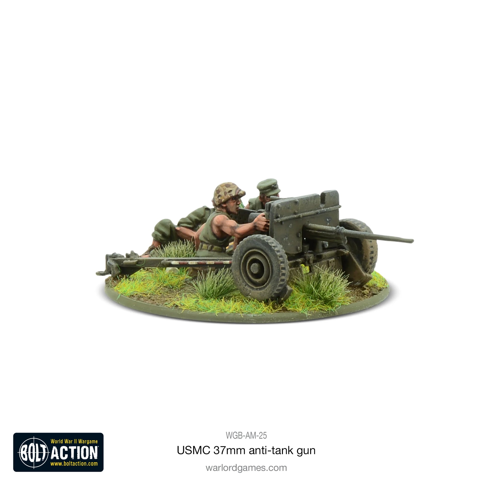 Bolt Action: M3A1 37mm Anti-Tank Gun - Brazos Valley Hobby & Games