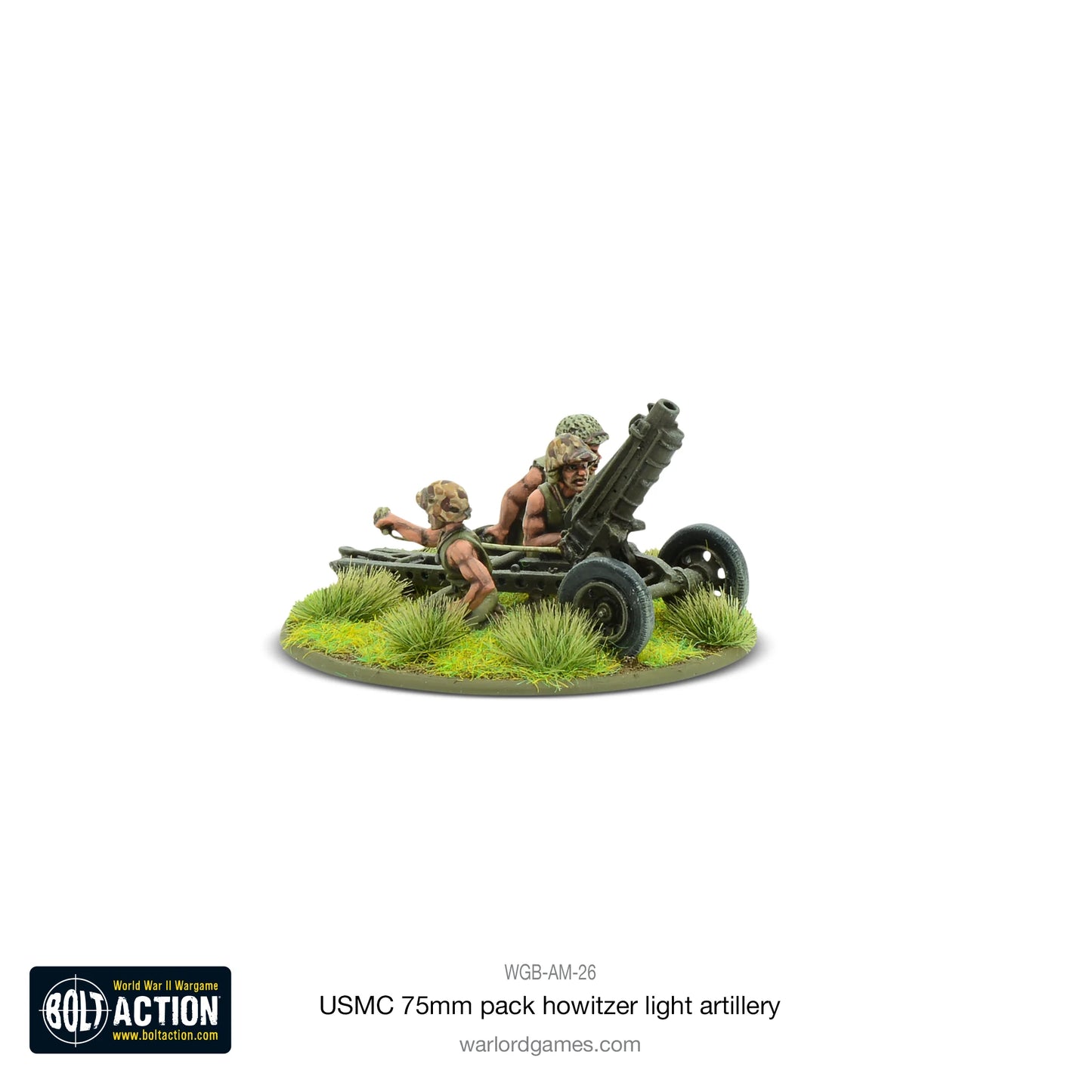 Bolt Action: 75mm Pack Howitzer Light Artillery - Brazos Valley Hobby & Games