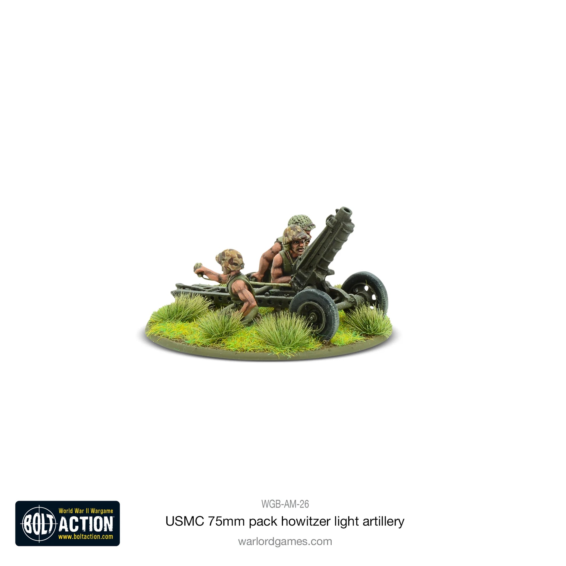 Bolt Action: 75mm Pack Howitzer Light Artillery - Brazos Valley Hobby & Games
