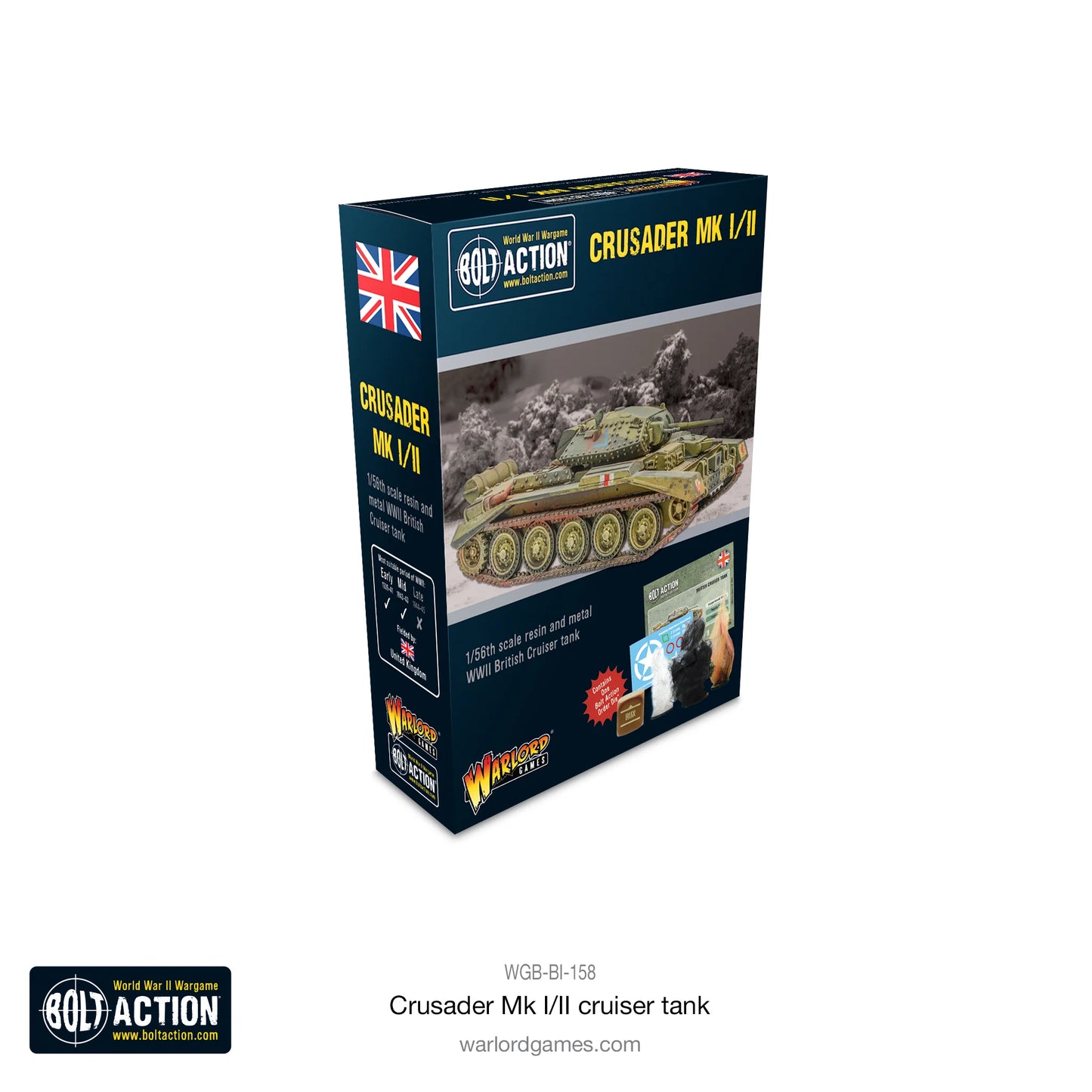 Bolt Action: Crusader Tank - Brazos Valley Hobby & Games