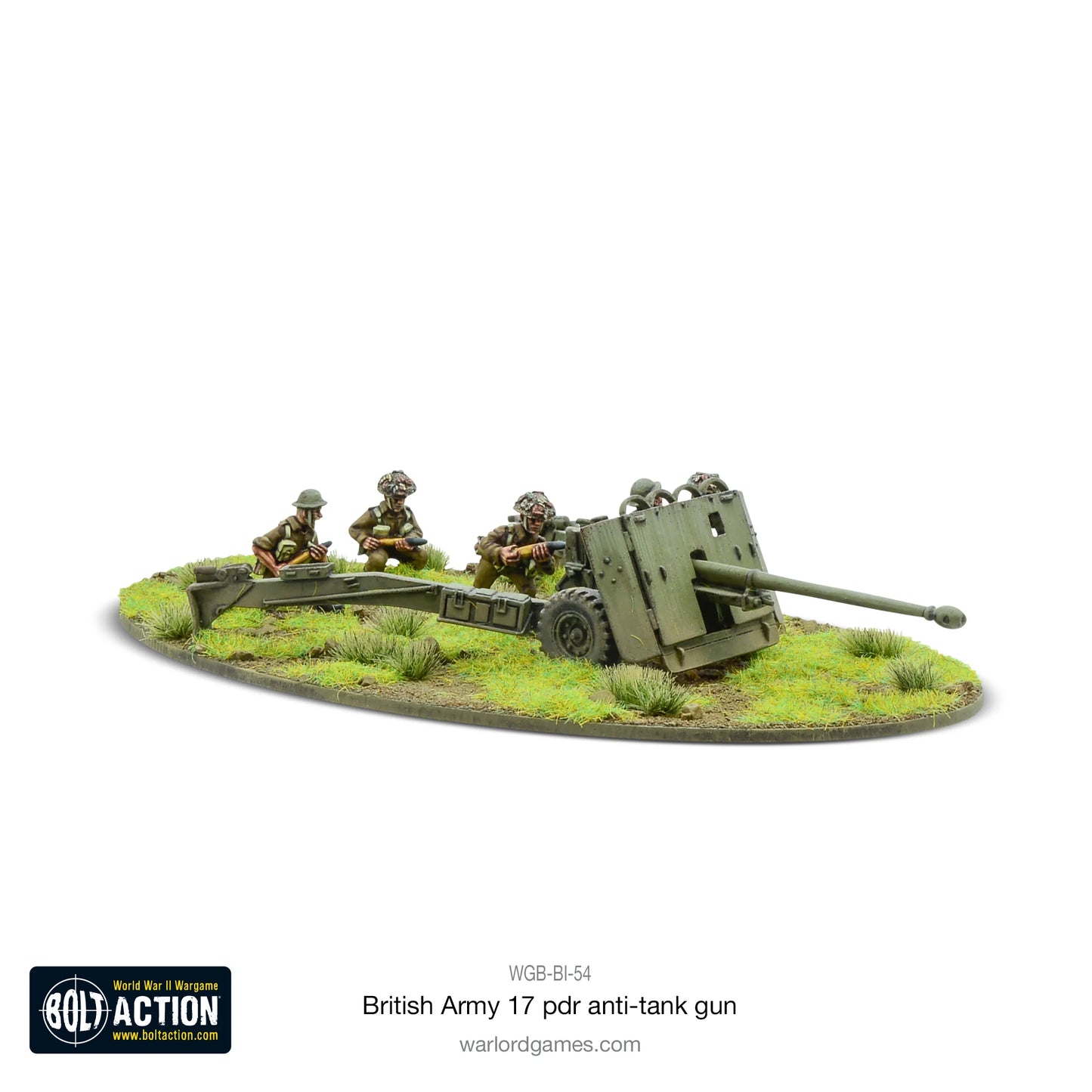 Bolt Action: British Army 17 Pounder AT Gun - Brazos Valley Hobby & Games