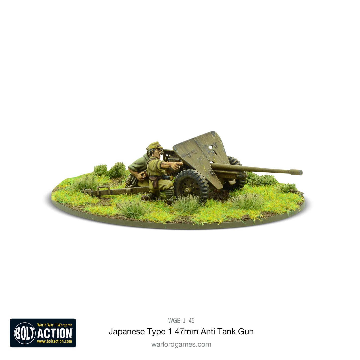 Bolt Action: Type 1 47mm Anti-Tank Gun - Brazos Valley Hobby & Games