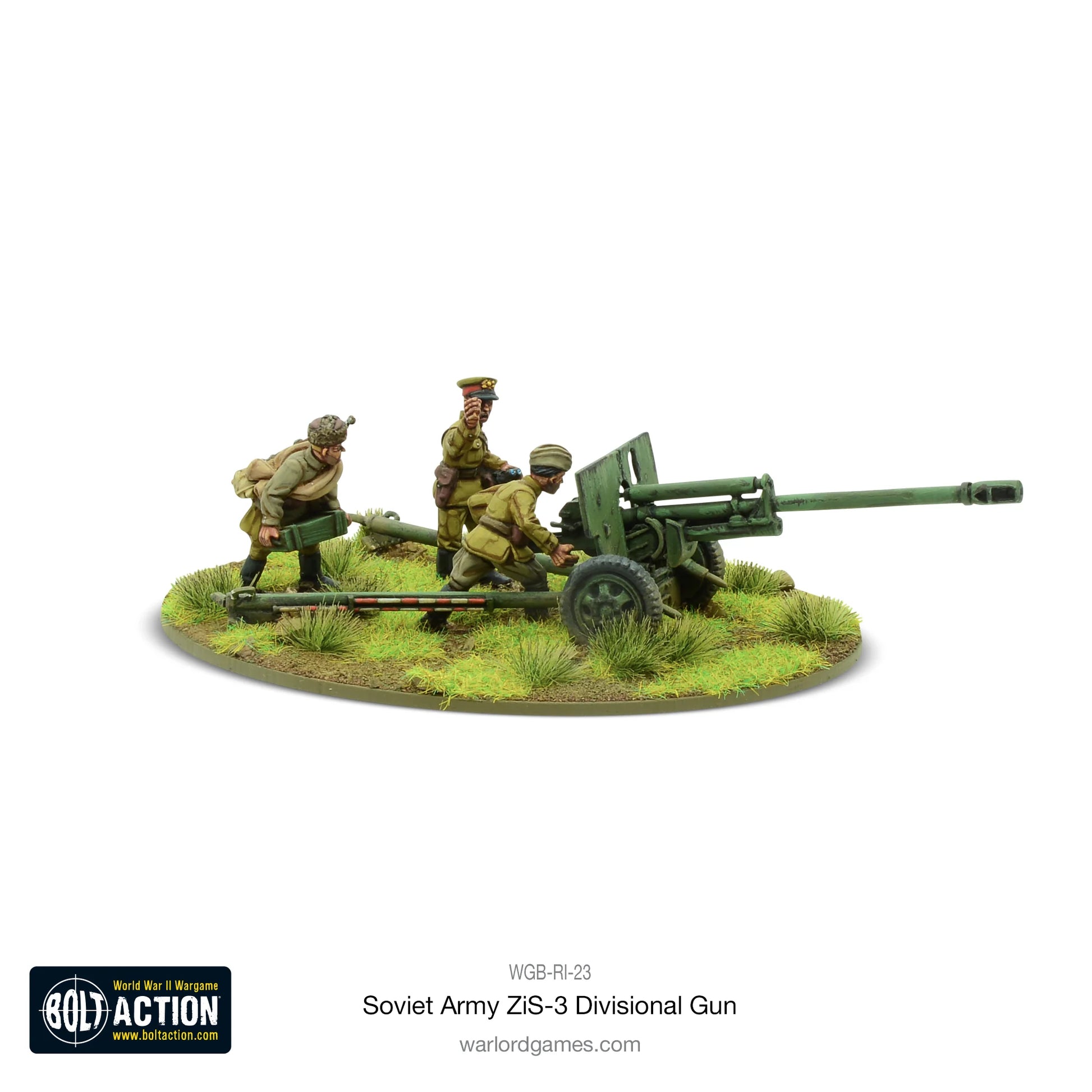 Bolt Action: ZIS-3 76mm Divisional Anti-Tank Gun - Brazos Valley Hobby & Games