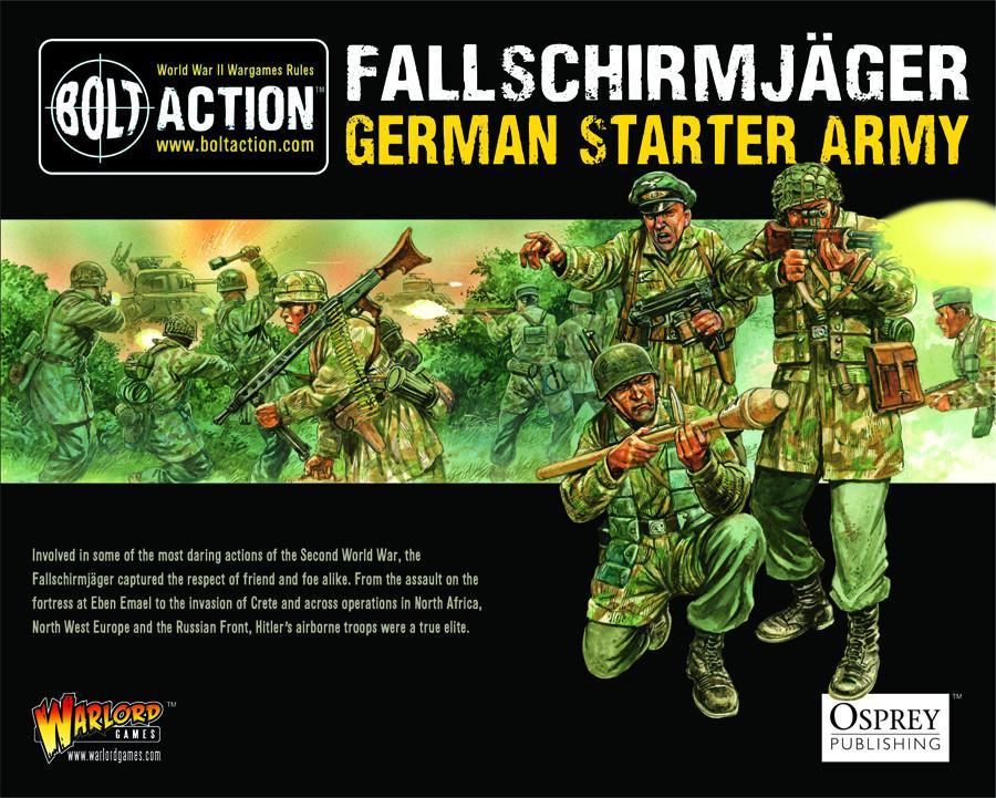 Fallschirmjager german starter army set.