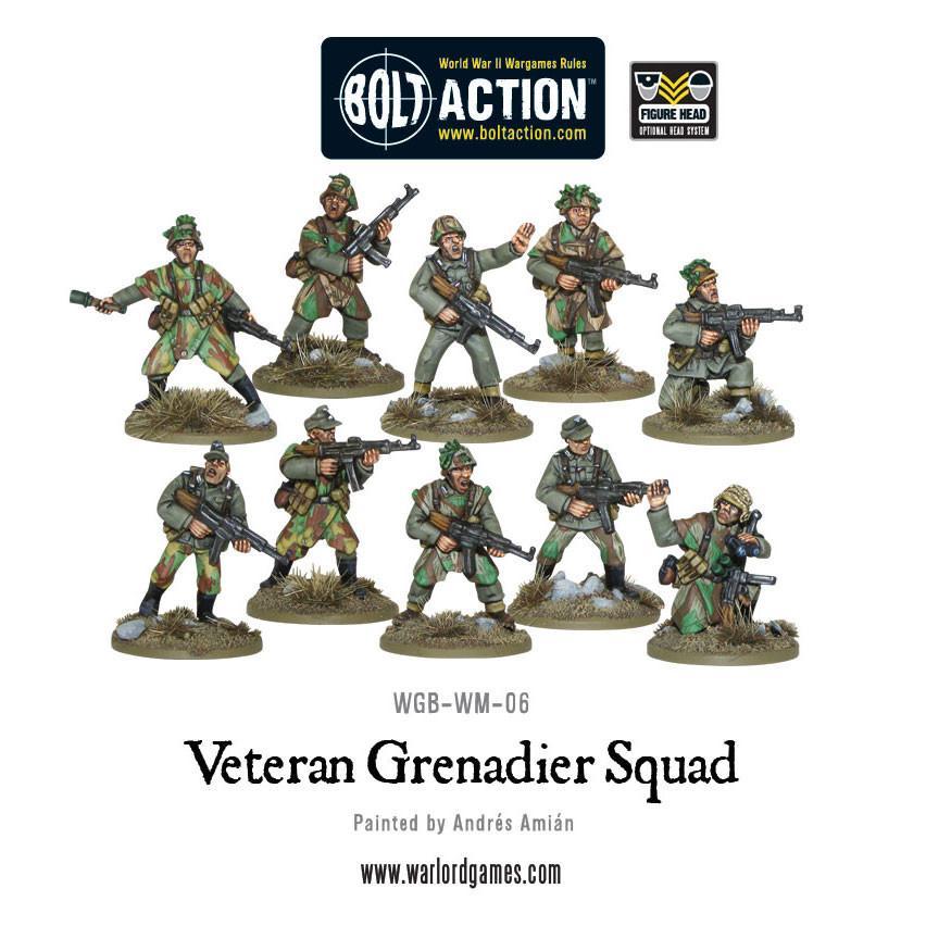 Bolt Action: Veteran German Grenadiers - Brazos Valley Hobby & Games