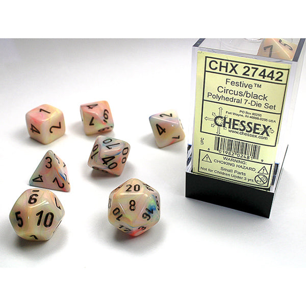 Chessex Festive Series 7-Die Sets