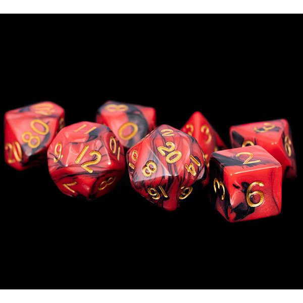 Fanroll: 16mm Acrylic Poly Dice