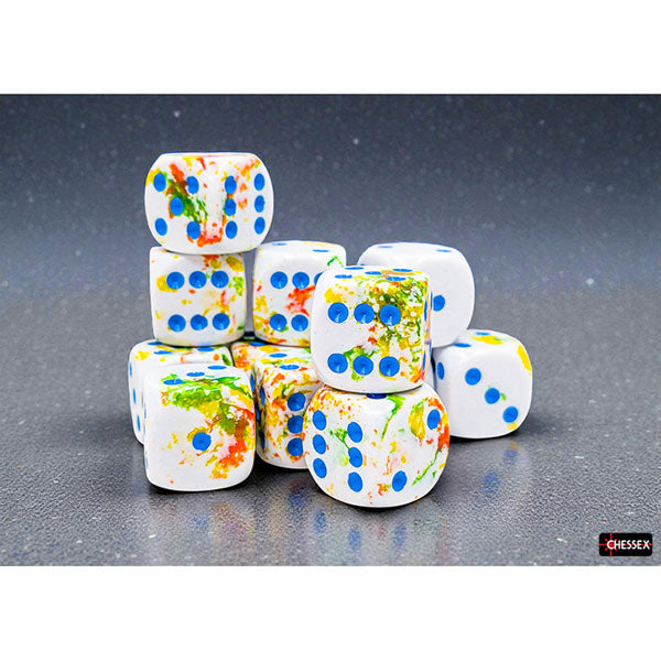 Chessex Brush Series D6 Dice Sets