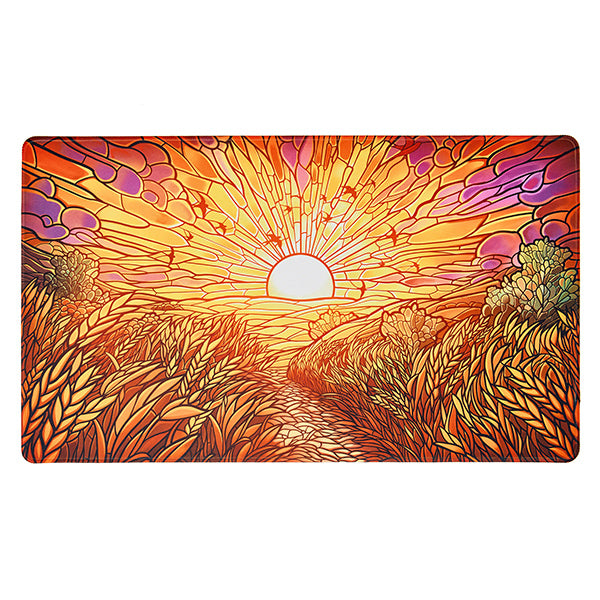 Arcane Fortress Playmat: Stained Glass (24" x 14") - Brazos Valley Hobby & Games