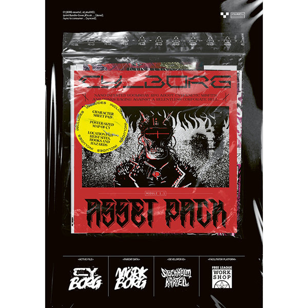 CY_BORG RPG: Asset Pack - Brazos Valley Hobby & Games