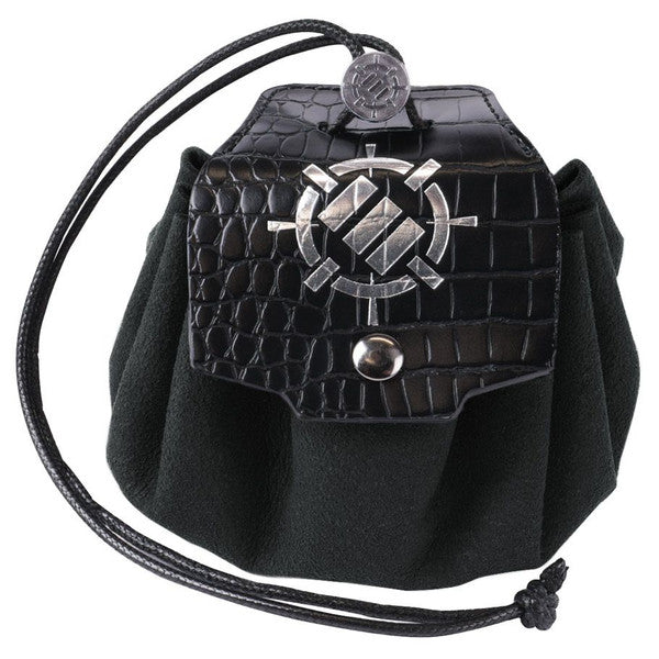 7-Set Enhance: Enamel Dice Sets with Drawstring Pouch - Brazos Valley Hobby & Games