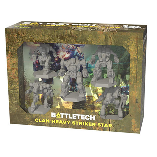 BattleTech: Clan Heavy Star Miniatures Pack - Brazos Valley Hobby & Games