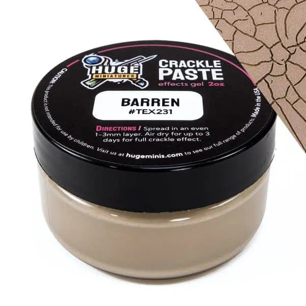 Huge Miniatures Crackle Pastes - Brazos Valley Hobby & Games
