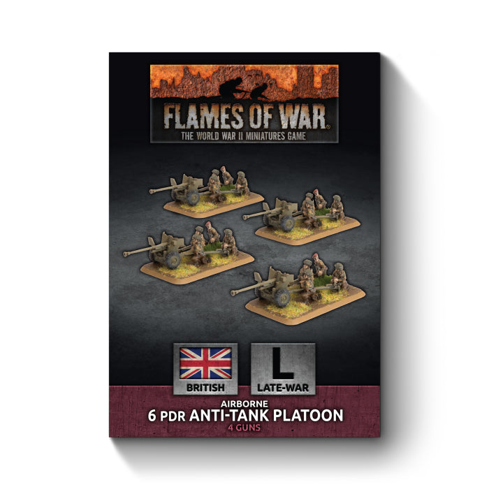 Flames of War - 6pdr Anti-tank Platoon - Brazos Valley Hobby & Games