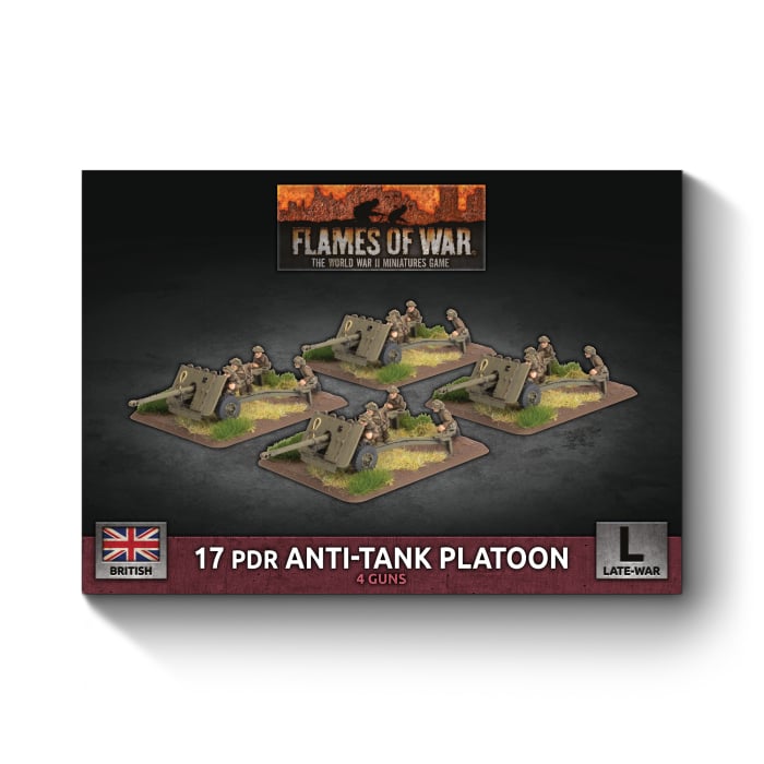 Flames of War - 17pdr Anti-tank Platoon - Brazos Valley Hobby & Games