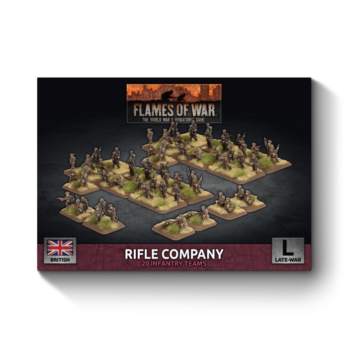 Flames of War - British Rifle Company - Brazos Valley Hobby & Games
