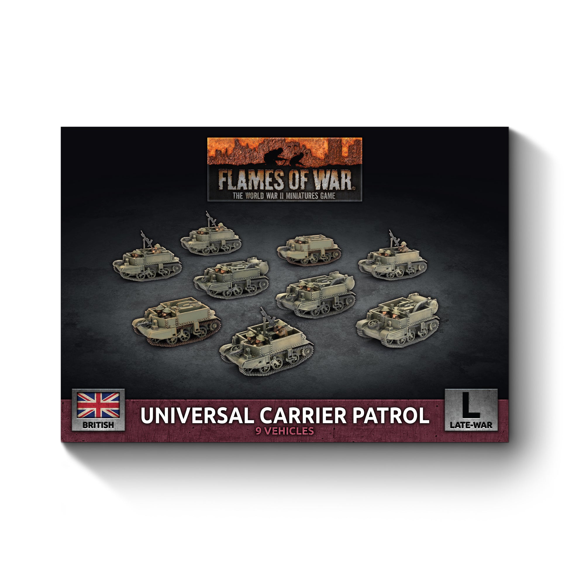 Flames of War - Universal Carrier Patrol - Brazos Valley Hobby & Games