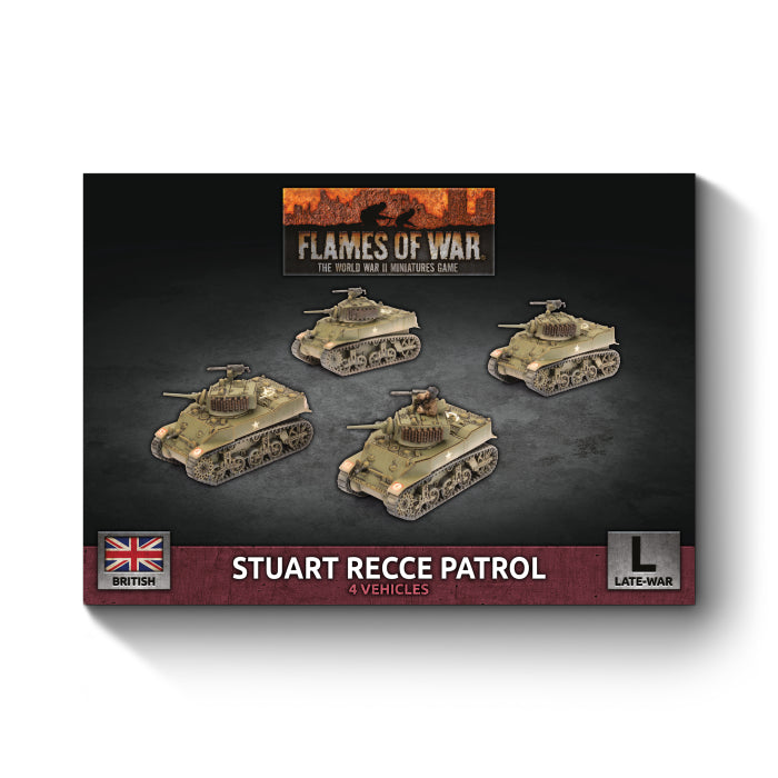 Flames of War - Stuart Recce Patrol - Brazos Valley Hobby & Games
