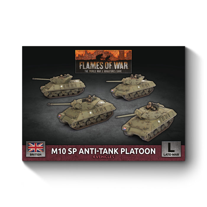 Flames of War - M10 SP Anti-Tank Troop - Brazos Valley Hobby & Games